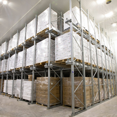 Sistemas de refrigeración de almacenes logísticos