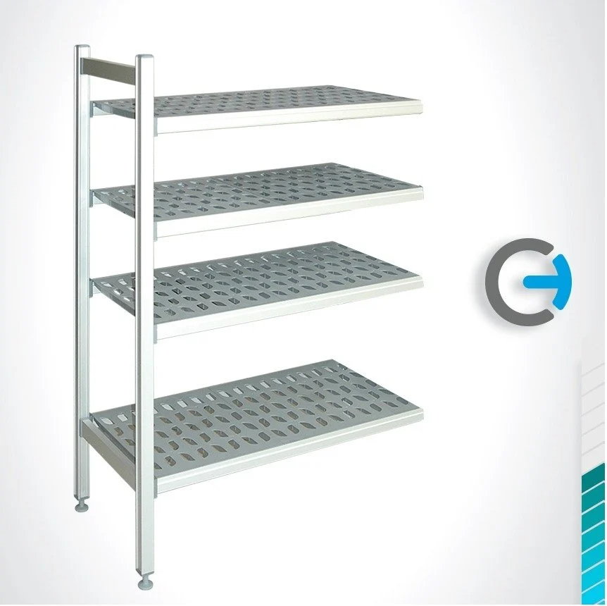 Cold Storage Shelving 170x36x160 Single