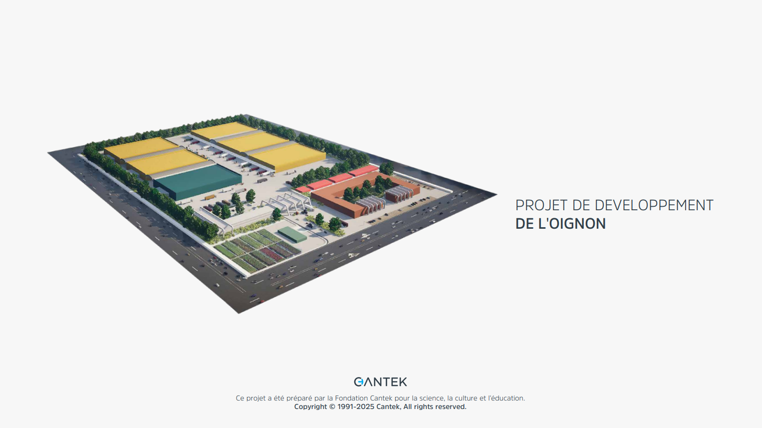 PROJET DE DEVELOPPEMENT DE L'OIGNON